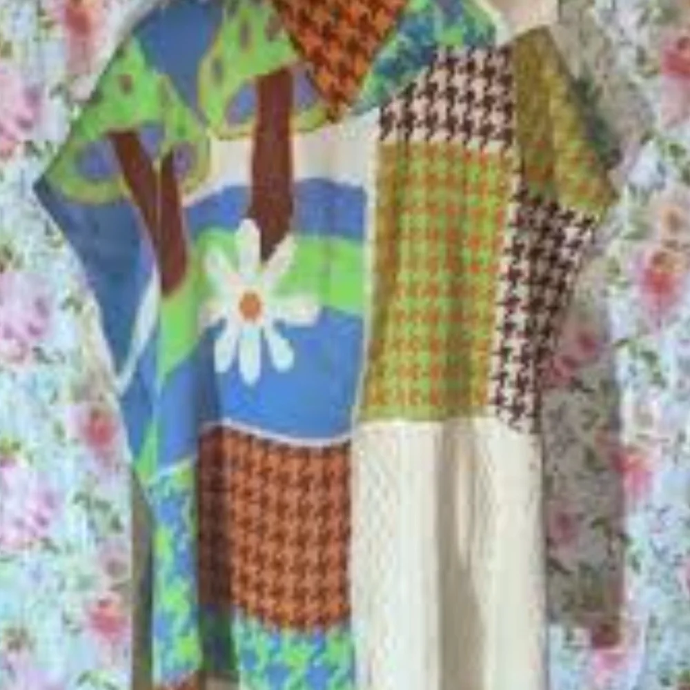 PATCHWORK Multicolor Cardigan - Picture 8 of 9
